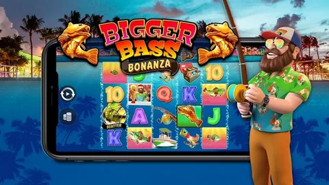 Big Bass Bonanza free slot demo, fishing themed slot